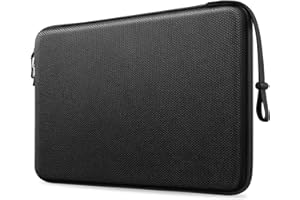 FINTIE FINPAC Funda para Portátil, Concha Dura Bolsa para 13" MacBook Air M4/M3/M2/M1 2025-2018, 14" MacBook Pro M5 M4/M3/M2/M1 2025-2021 A3434 A2992 A2918 A2779 A2442, 13,8" Surface Laptop 7