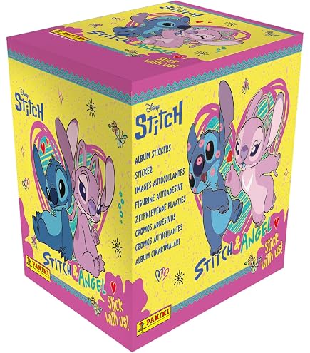 Panini Stitch Photocards - Caja Con 24 Sobres (120 Tarjetas) Con Holográficas Y Edición Limitada