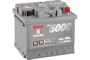 Batterie de démarrage haute performance - Argent - Ybx5063 - Yuasa
