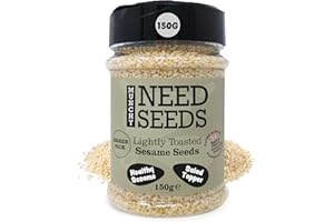 MUNCHY SEEDS Lightly Toasted White Sesame Seeds