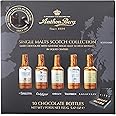 Anthon Berg - Chocolate Liqueurs - 5 Premium Single Malts Scotch Whiskies - 10 bottles 155g - With a Delicious Liquid Filling