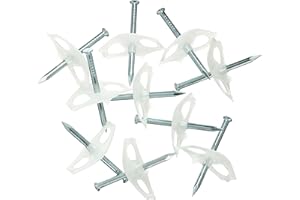 OBO Bettermann® Nagel-Fix 3,5x50mm 100 Stück | Nagelscheibe mit Montagenagel | Kabelbefestigung