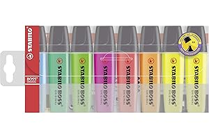 STABILO Highlighter BOSS ORIGINAL - Pack of 8 - Assorted Colours