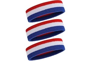 ONUPGO Schweißband Stirnband Männer & Frauen - 3 STÜCKE / 6 STÜCKE / 12 STÜCKE Sport Stirnbänder Feuchtigkeitstransport Athletisch Baumwollfrottee Schweißband Schweißabsorbierendes Stirnband