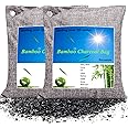 Bamboo Charcoal Bags, Odour Eliminator, Car Air Fresheners, Odour Neutraliser Activated Charcoal, Air purifying Bags for Home, Bedroom, Fridge, Pet, Car, Kitchens and Office (2 Pieces*500g)