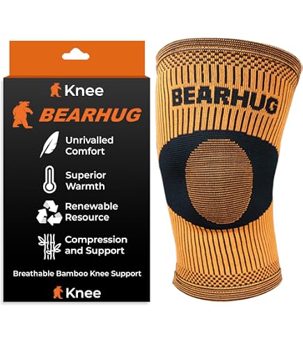 Shock Doctor Knee Support Compression Sleeve With Gel – Unisex Adult, Gym & Training