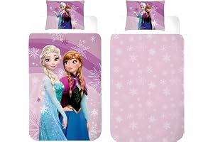 Disney Frozen Vändbart Sängkläder Set