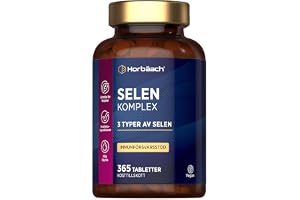 Selen 100 mcg - 365 Veganska Tabletter - Selenium Complex | Kosttillskott med Natriumselenit och Selenometionin - för Immunfö