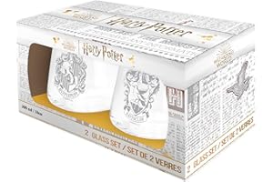 ABYSTYLE - HARRY POTTER Set de 2 verres Serdaigle & Poufsouffle