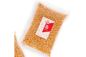 Popcorn Majs Butterfly 5 KILO Kinopcorn för popcornloop bästa guldkvalitet utan genteknik vegansk glutenfri