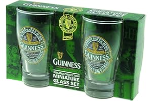 Guinness Ireland Minature Collection-Set di bicchieri, 2 pezzi