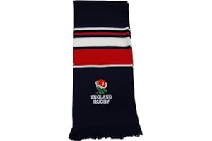 Arena Scarves England Rugby Navy Blue Embroidered scarf