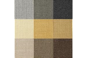 Kratzbaumland Premium-Sisalteppiche für Kratzmöbel/Kratzbretter/Kratzbäume: 1,0x0,5 Meter (0,50 m²), Farbe: Natur