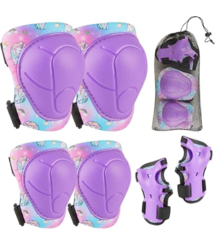 Genouillères En Ligne Pour Enfants, Doublures Pour Enfants, Ensemble De