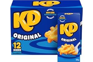 SENTICUM Kraft Dinner Original Macaroni and Cheese Dinner, 200g Box, 12 ct Case