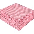 Jebblas Dish Cloths,Red Disposable Cloth,All Purpose Cloths,J Cloths,Multipurpose Cloths,50PCS