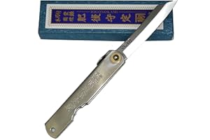 HIGO NO KAMI Coltello Tascabile Pieghevole Giapponese Warikomi Lama VG10 Fatto a Mano in Giappone da Nagao Kanekoma