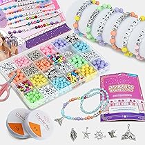 UNAZOVER Lot De 100 Perles Colorées En Silicone à Enfiler, 20