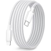 iPhone Cable Fast Charging 2M [MFi Certified] iPhone Charger Cable Type C | Nylon Cable USB C to Lightning 2M Cape iPhone Cha
