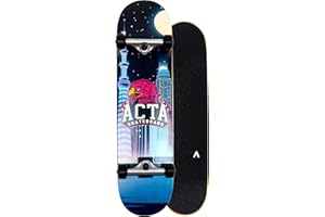 ACTA Complete College 8" – Skateboard Complet Polyvalent pour Débutants