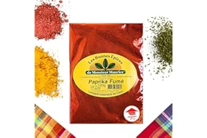 MABBY Epices Artisanales Unique de Guadeloupe | Saveurs Exotiques pour Cuisine Authentique | Épices du monde - Guadeloupe | Qualité Supérieure (PAPRIKA FUME)