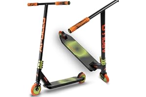 Apollo Stunt Scooter - Eagle, Trottinette de Cascade Professionnelle anodisée, Trottinette pour Enfants avec roulements ABEC 9, Roues de 110mm