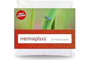 E-NEMA GESELLSCHAFT FÜR BIOTECHNOLOGIE UND BIOLOGISCHEN PFLANZENSCHUTZ MBH nemaplus® | SF-Nematoden gegen Trauermücken | 1 Mio. für 10 Pflanzen | Nematoden von e-nema