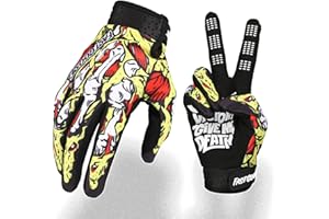 Fast passion Skeleton-Paw Motorcycle Gloves for Men&Women,Cycling Glove Breathable Dirtbike Glove for ATV MTB Motocross Racing