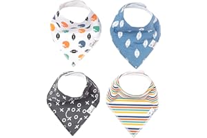 Copper Pearl Baby Bandana Bibs
