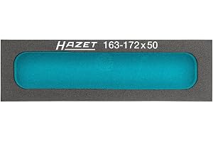 Hazet 163-172X50 mjuk skuminsats med fack för små delar – svart