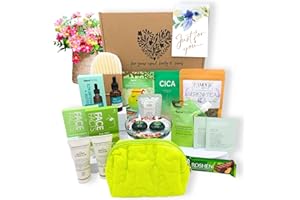 PAMPER ISLAND DELUXE Set Regalo per la cura di sé, Confezione Regalo Spa, Cesto di Coccole, Confezione Regalo Donna, Set Regalo Donna, Set Bagno Donna regalo, Regalo per la festa della mamma