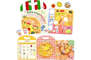 JoyCat Livres d'autocollants Réutilisables, Jouets pour enfants de 3 4 5 Ans Garçons et Filles, Autocollant Enfant Jouets éducatifs, Cadeaux d'anniversaire