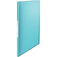 Esselte Display Book with 40 Pockets, Blue, A4, Colour'Ice Range, 626227