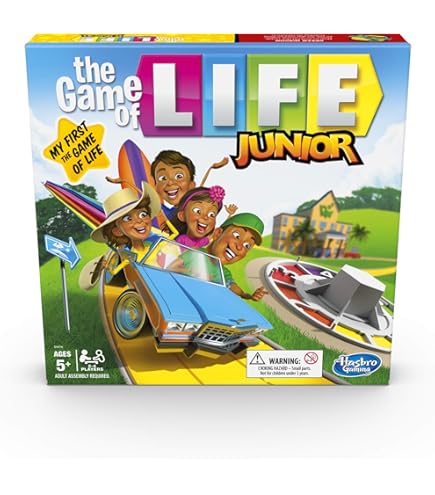 Monopoly junior è un gioco di società per bambini dai 5 anni in su. Un gioco educativo in