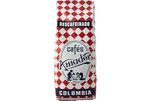 Cafés AMADOR - Café DESCAFEINADO en GRANO Natural Arábica - COLOMBIA 250g
