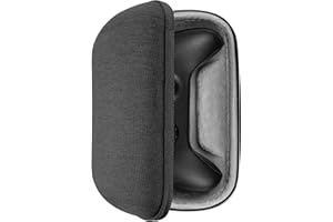 GEEKRIA Shield Case Compatible con Google Stadia Controller, Sony PlayStation 5 Controller, DualSense, Series X, Cyberpunk Xbox, PS4 Controllers Funda rígida de Viaje Bolsa de Transporte