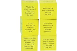 Teacher Created Resources Schaumstoff-Sachbücher Verständniswürfel (TCR20703)