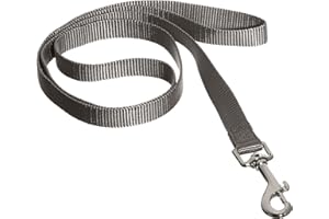 Nobby Leine Classic, mausgrau L: 120 cm, B: 20 mm, 1 Stück