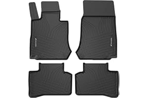 ‎WALSER Walser Premium Fussmatten Auto für Mercedes-Benz GLC (X253) 2015-2022, GLC Coupe (C253) 2016-2023, 100% passgenaue Gummimatten Auto - Made in EU, robuste Fußmatten Auto, Auto Fußmatten