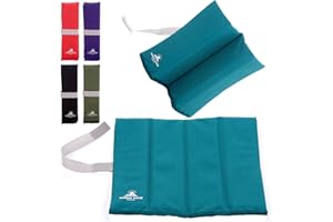 OUTDOOR WORLD BE ACTIVE Outdoor World Tapis d'assise Pliable–Isolation Thermique, imperméable, résistant à l'humidité, Coussin de siège Portable–Coussin d'assise léger pour Camping, randonnée, pêche, Plage (Sarcelle X-Large)