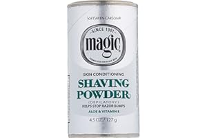 Magic Platinum Shaving Powder 4.5oz. Skin Conditioning by Magic