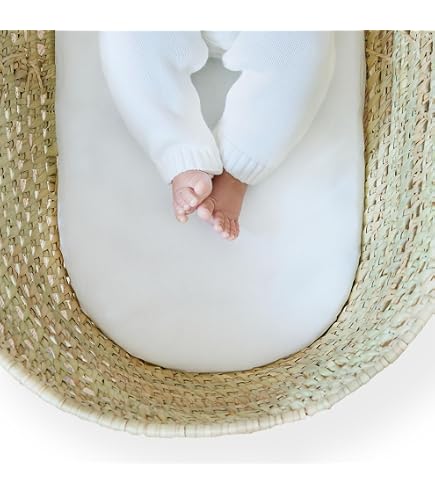 SnuzPod 4 Matelas Berceau Extra Épais - Mousse Souple Avec Housse Antibactérienne Amovible 81 X 37 X 4 CM