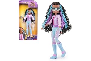 Unicorn Academy Ankleidepuppe Layla - die Originalpuppe zur beliebten Netflix-Serie, 24 cm groß und mit 5 Accessoires für fantasievolles Rollenspiel, für Kinder ab 4 Jahren