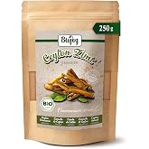 Biojoy Ceylan Cinnamon BIO Ground - Authentic Sri Lankan Powder - 250g | Ideal for sprinkling or baking, Cinnamomum verum L.