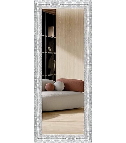 Bilderdepot24 Wandspiegel Buche 80x40cm - Badspiegel Mit Holzrahmen & Echtglas