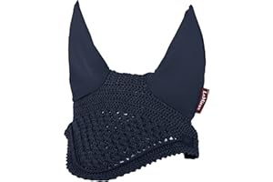 LeMieux Vogue Fly Hood with Close Knit Crochet - High Density Ear Fabric - Comfortable Fit Sport Horse Wear