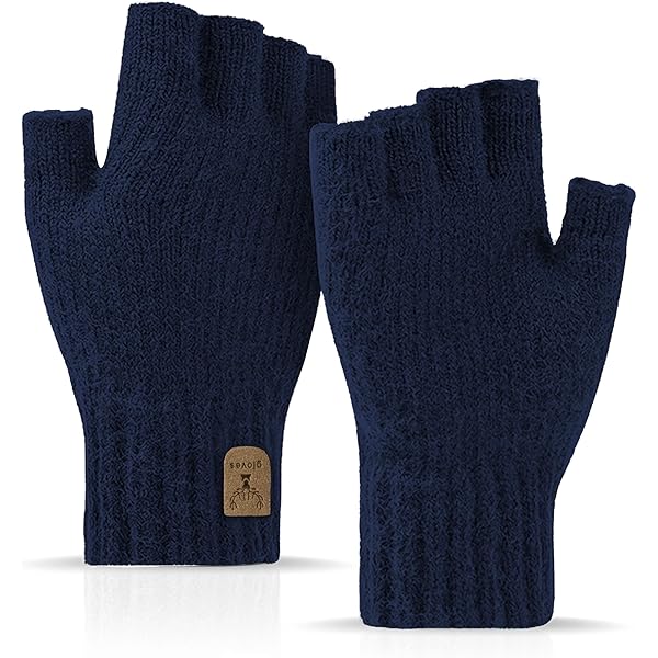 Guanti Termici Touchscreen Uomo/Donna - Mezzo Dito, Invernali, Per Sci E Bici - Foto 5