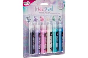 Tulip Dimensional Fabric Paint 6pcs, Iridescent 6pk, 37 ml (Pack of 6)