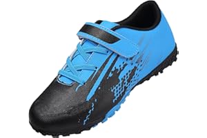 VLOOKST Chaussures de Football Garçon Chaussures d'Entraînement Fille Légères Baskets et Chaussures de Sport Enfant Chaussures de Foot en Plein Air Unisexe 30-39EU