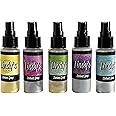 Lindy's Stamp Gang Starburst Sprays 2oz 5/Pkg-Drop Dead Diva, Other, Multicoloured, 3.81 x 21.59 x 20.32 cm